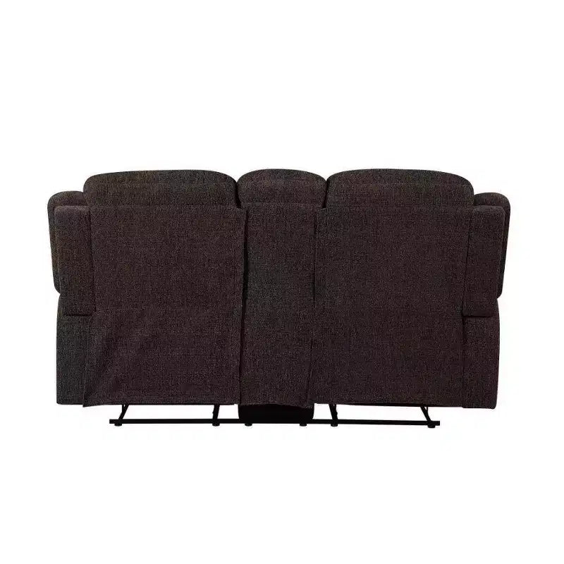 Canapé Madden en chenille marron