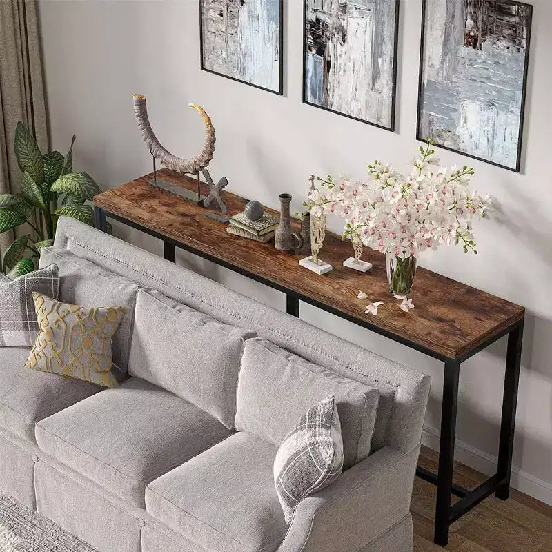 70.9 Table console, table étroite pour entrée de salon
