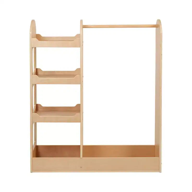 Centre d'habillage avec miroir, organisateur de costumes, meuble Montessori