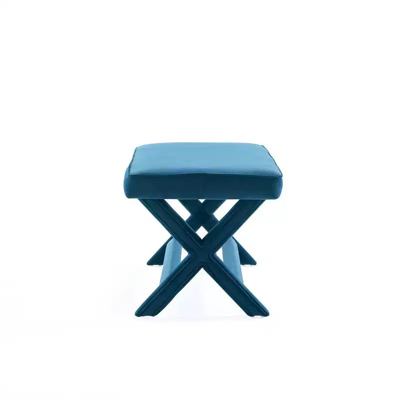 Ottoman double Abigail en velours