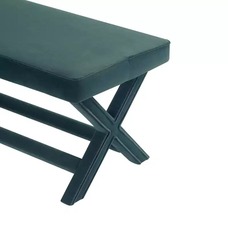 Ottoman double Abigail en velours