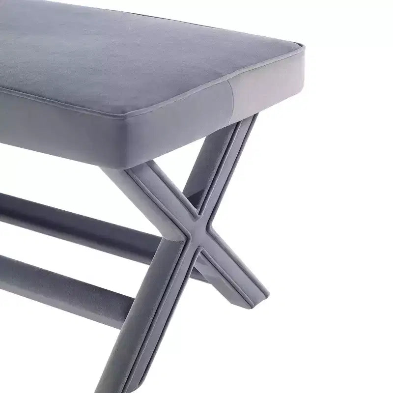 Ottoman double Abigail en velours