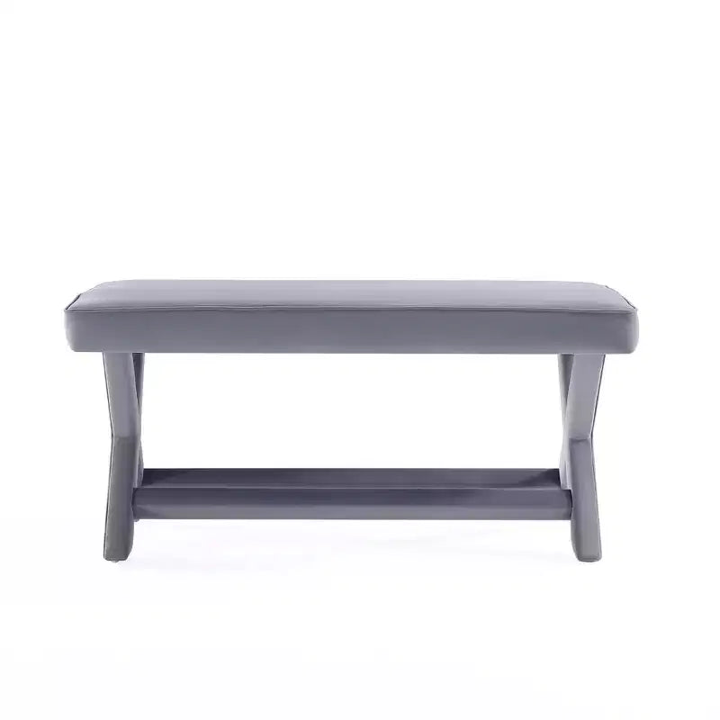 Ottoman double Abigail en velours