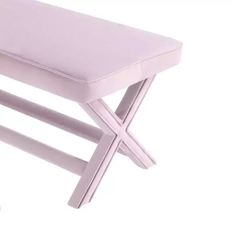 Ottoman double Abigail en velours