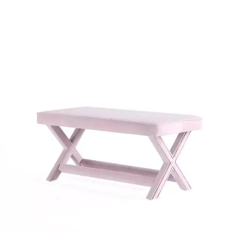 Ottoman double Abigail en velours