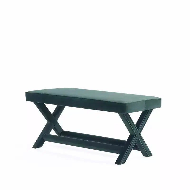 Ottoman double Abigail en velours