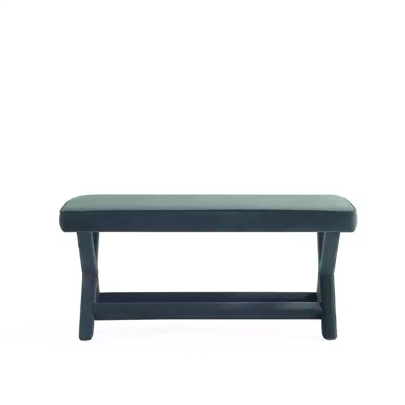 Ottoman double Abigail en velours