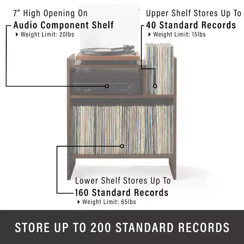 Meuble de tourne-disque Portland 28 po Crosley
