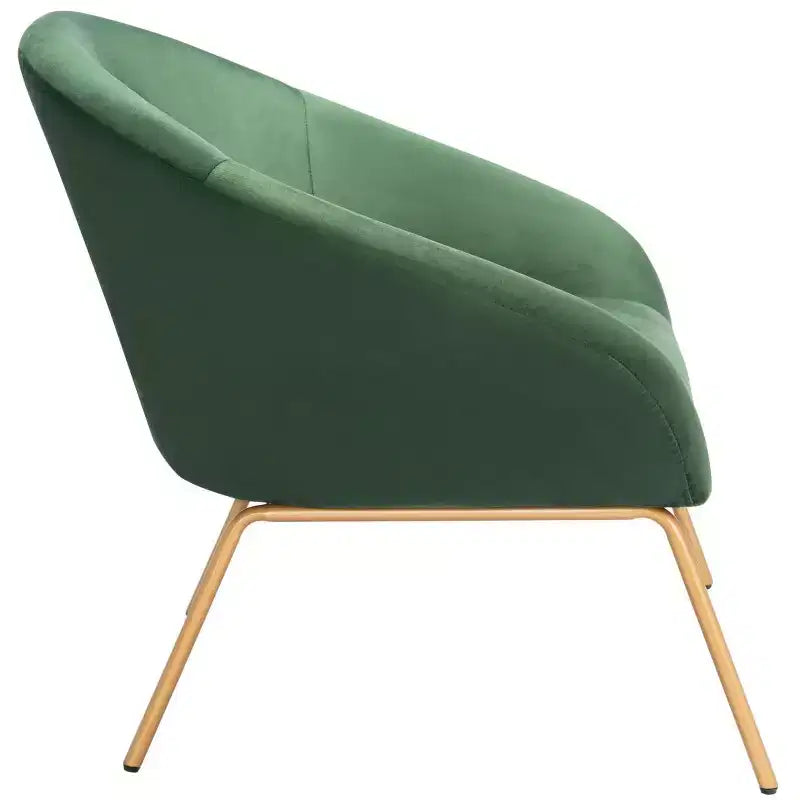Fauteuil Mandi en Velours