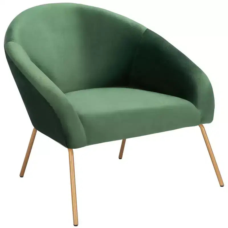 Fauteuil Mandi en Velours