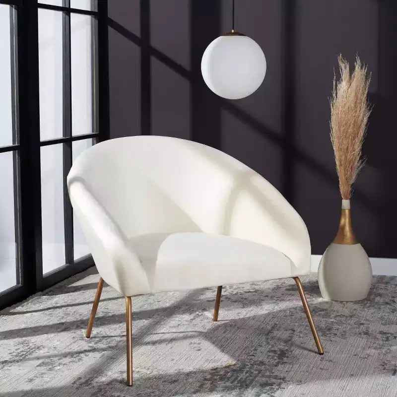 Fauteuil Mandi en Velours