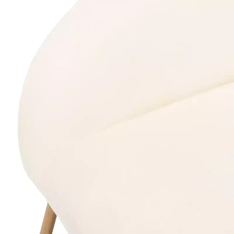 Fauteuil Mandi en Velours