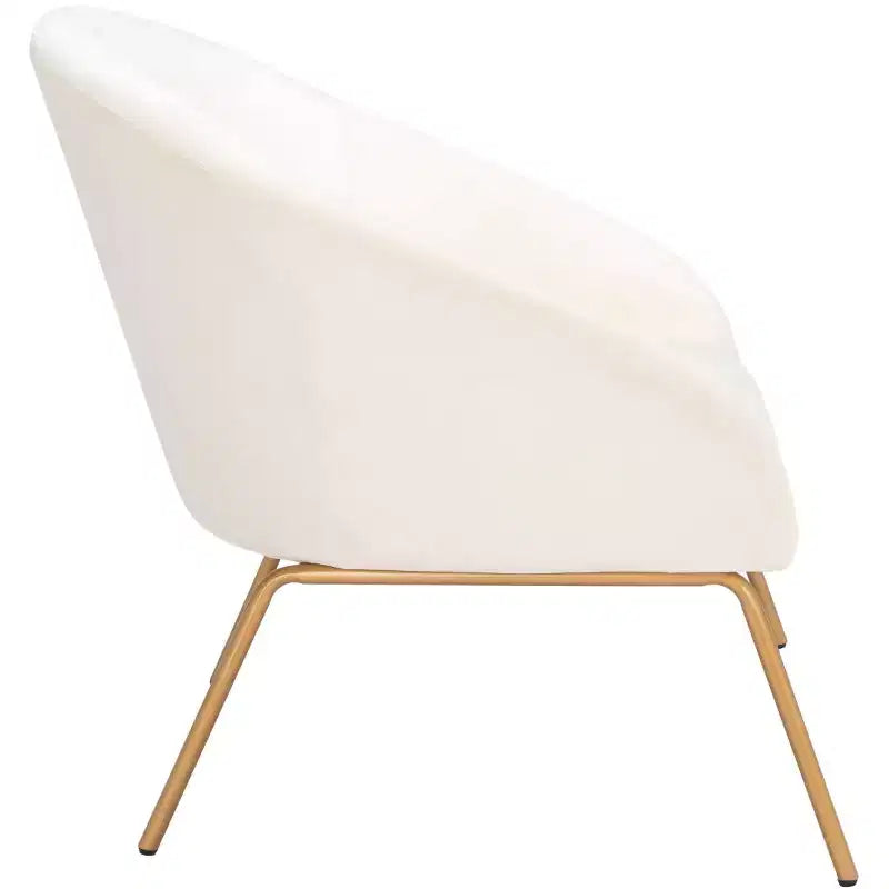Fauteuil Mandi en Velours