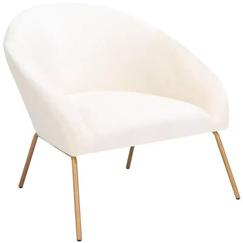 Fauteuil Mandi en Velours