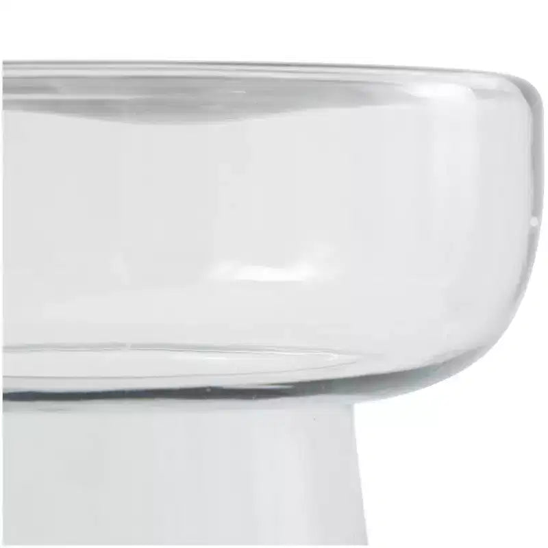 Guéridon d'appoint moderne en verre