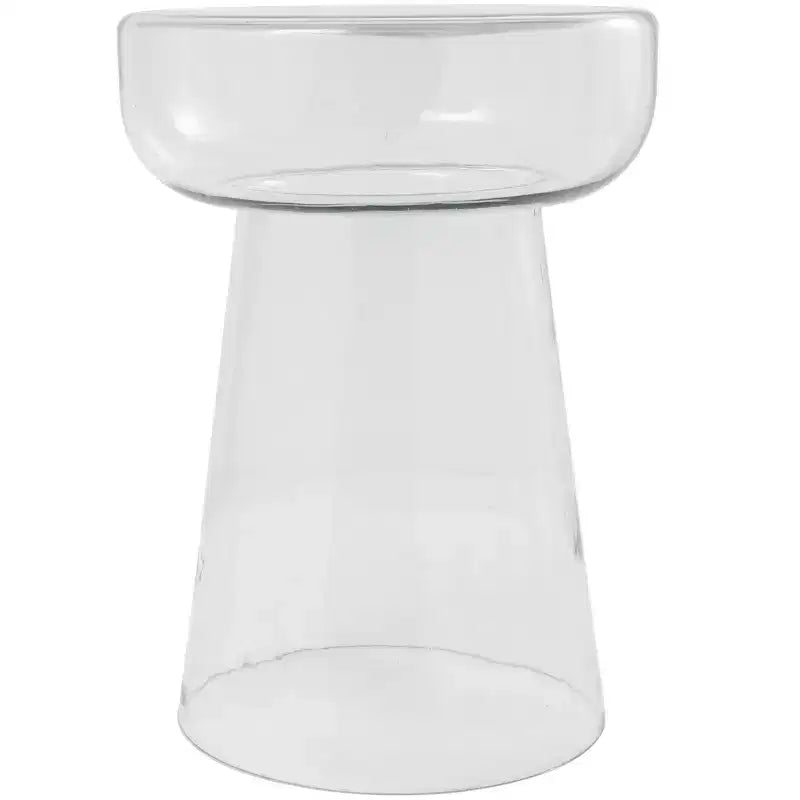 Guéridon d'appoint moderne en verre