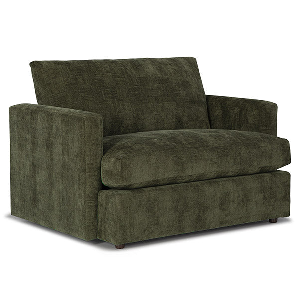 Oversized Chair-and-a-Half – Down-Feather Cushion, 700+ Fabric & Leather Options
