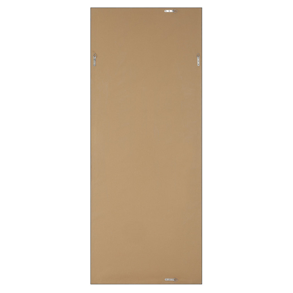 Danbury White & Gold Leaf Tall Mirror – Classic Elegant Design