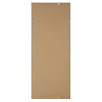 Grand miroir sur pied – Blanc et feuille d'or, design classique élégant, 32×80"