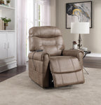 Fauteuil releveur électrique avec chauffage, massage et port USB