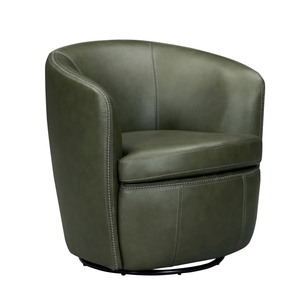 Barolo Leather Swivel Chair