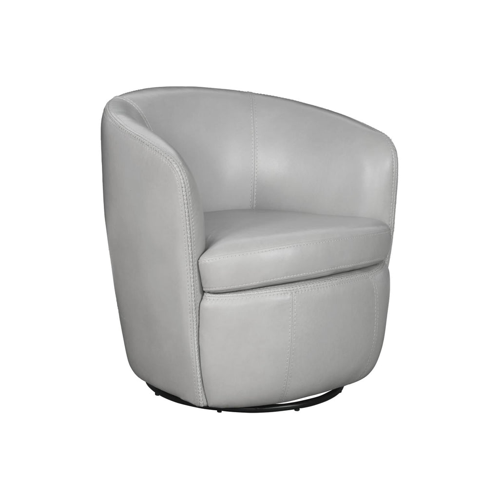 Barolo Leather Swivel Chair