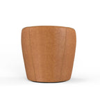 Fauteuil club pivotant à 360° en cuir véritable – 10 couleurs, capacité de 159 kg